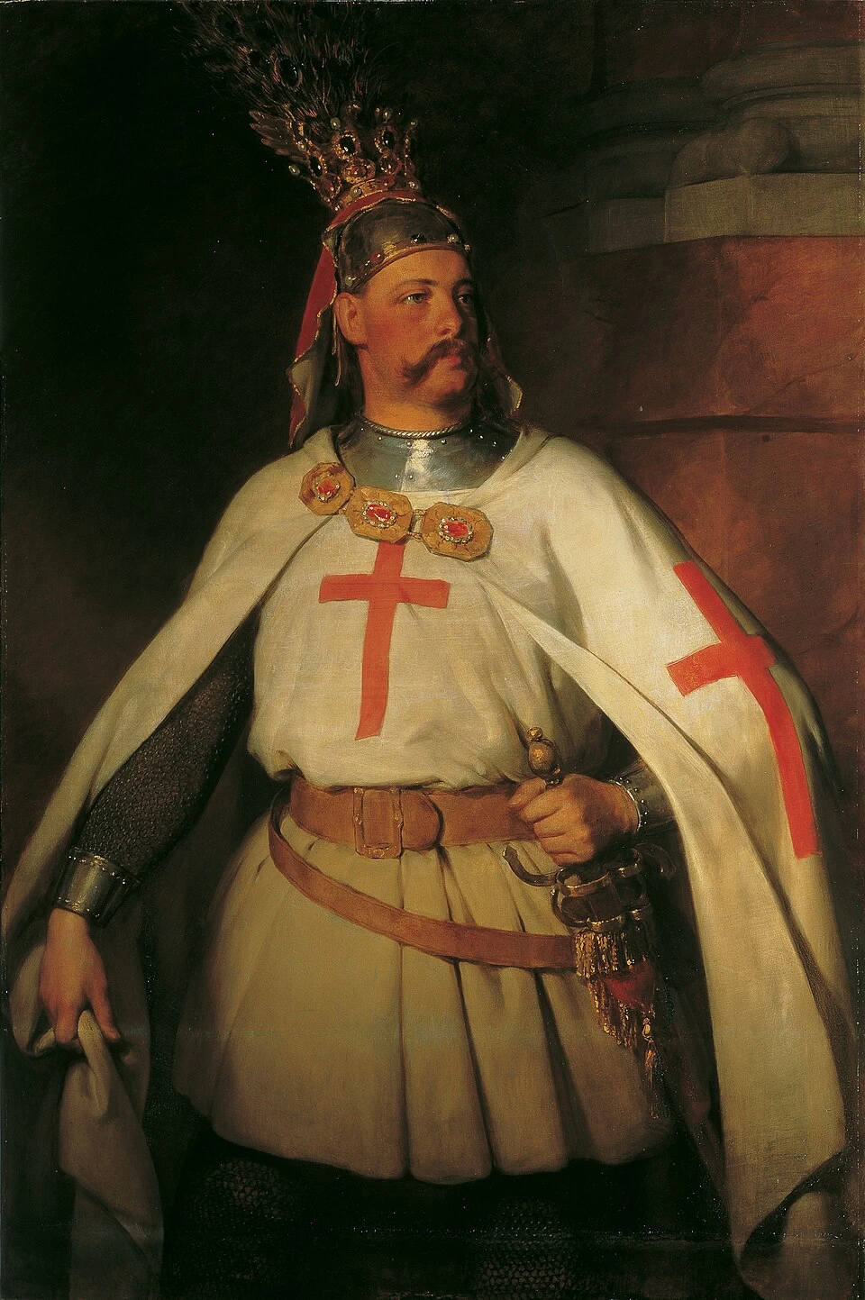 Ritratto dell'arciduca Leopoldo come crociato - Kunsthistorisches Museum, Vienna